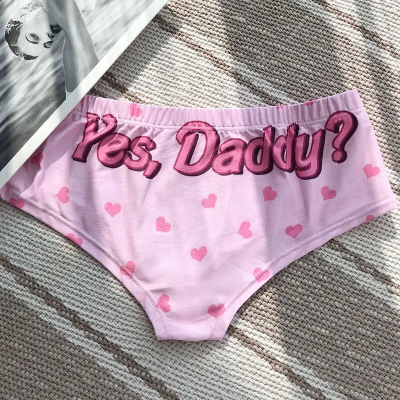 Sexy Sports Underwear "Yes Daddy"