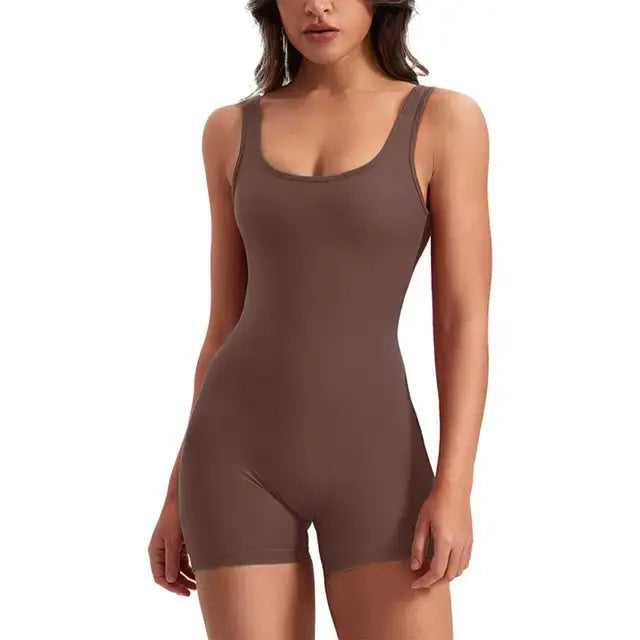 Yoga Jumpsuit with Butt Lift