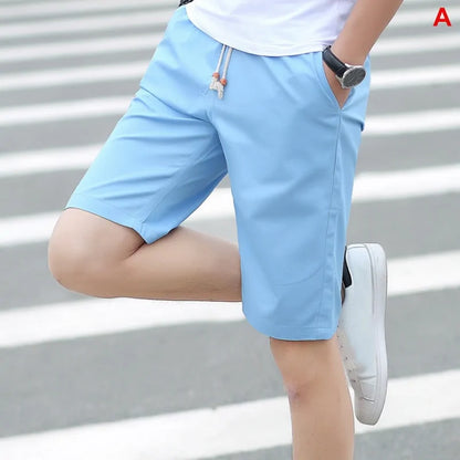 Summer Men's Casual Loose Sports Shorts - Cotton