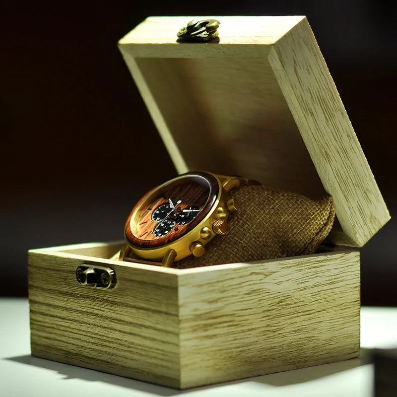 Decorate your wrist with a Luxurious Wooden Wristwatch